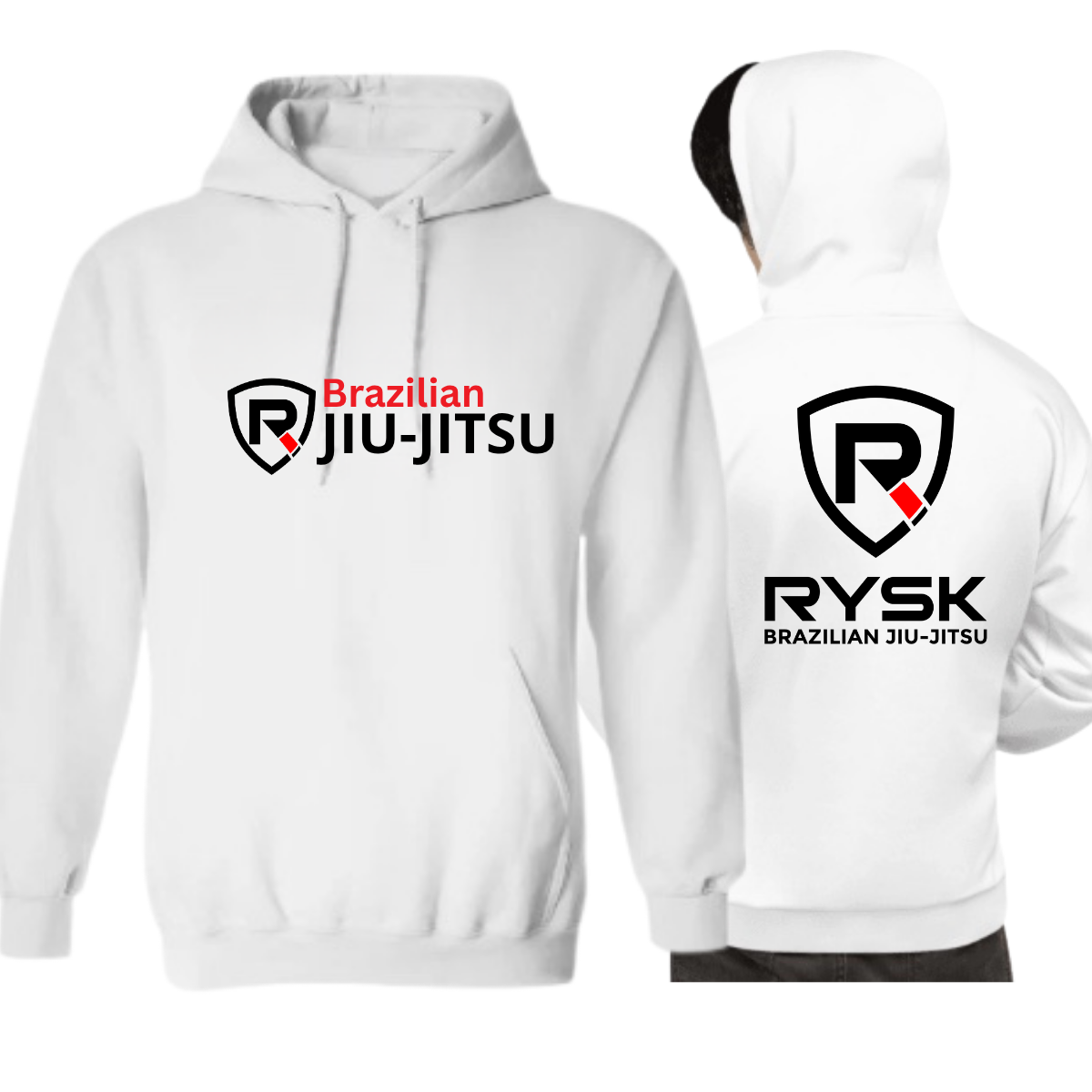 Adults - Pullover sweat Hoodie  Jiu-Jitsu