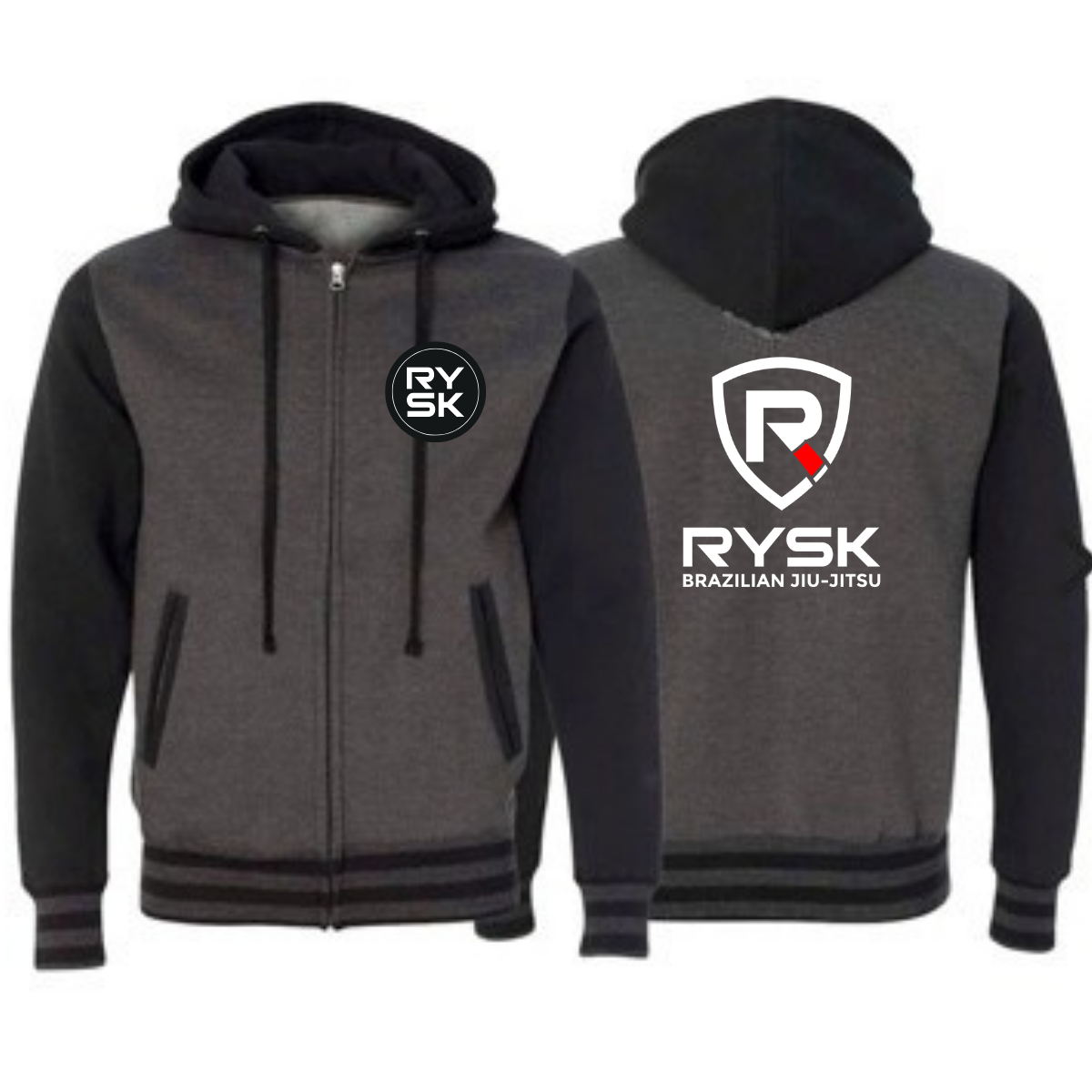 Adults - Varsity Zip Up Hoodie
