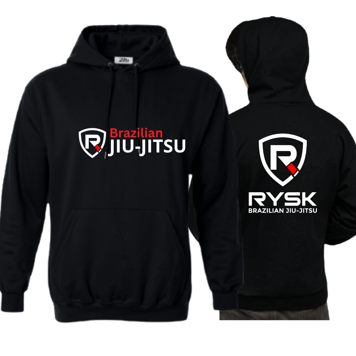Adults - Pullover sweat Hoodie  Jiu-Jitsu